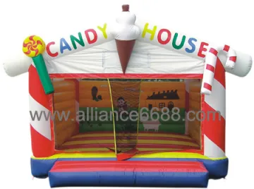 jumping castle bounce castle candy house