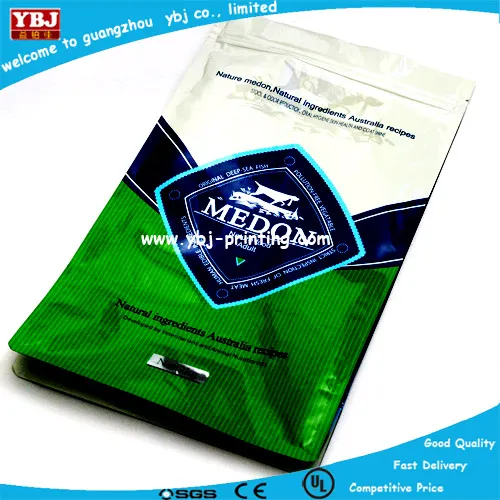 stand up resealable plastic spout food pouch bag