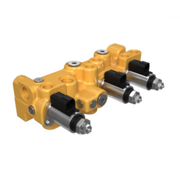 Hydraulic excavator 336F manifold selector valve 215-5037, pilot control valve 2155037