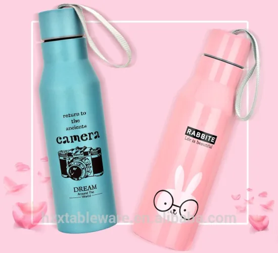 Cartoon design stainless steel insulated vacuum cup
