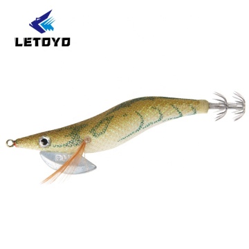 LETOYO SquidJig Fishing Lure Hard Plastic Octopus EGI #3.0 Lead Head