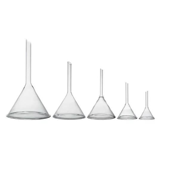 Glassware Short Type Glass Funnel 40mm