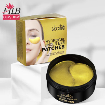 24K Gold Hydro Gel Patches for Dark Circles & Collagen Eye Treatment