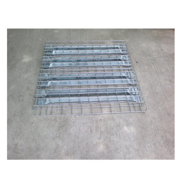 ลวดตาข่ายสังกะสีลวดตาข่าย 42''x46 '' เพื่อความปลอดภัยชั้นวางพาเลทแบบเลือก