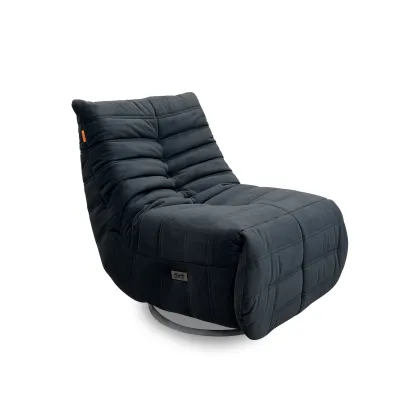 Togo Microfiber Fabric Lazy Recliner