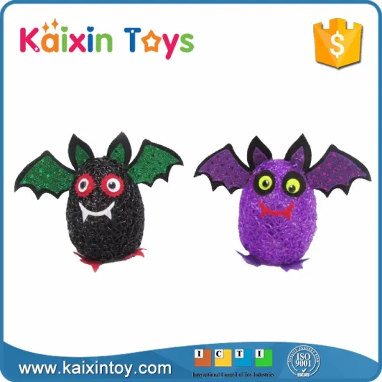 10262293 Halloween Supplier 6 Inch Lighting Bat Toys