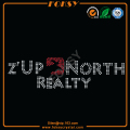 Z'Up North Realty rhinestone patch