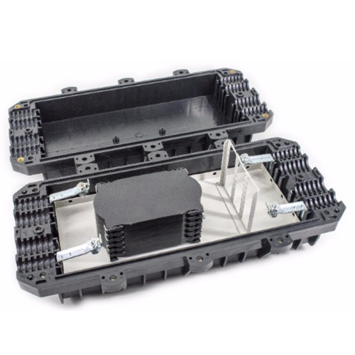 24 Cores Splice Enclosure Horizontal 24 cores Fiber Rack Mount Splice Enclosure Factory