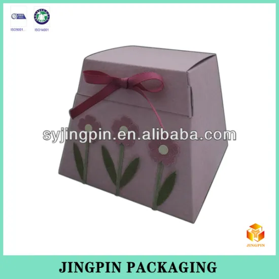 customized violet packaging box