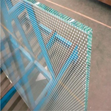 Silk Screen Toughened 10mm 12mm Glass For Building