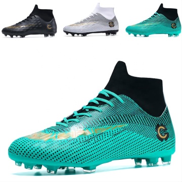 China Factory Wholesale: Affordable, Popular Design, High-Performance Ankle Knitting Football Shoes & Soccer Boots