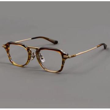 2023 New Years Square Frame Tortoise Designer Glasses