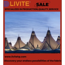 Livite 500GSM نسيج منزلق لامع