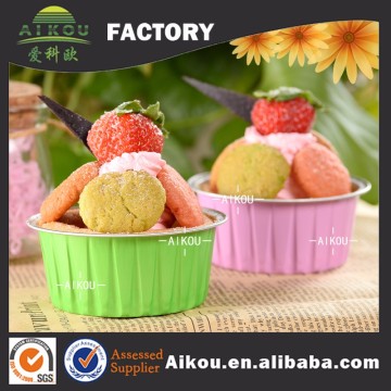 Disposable cake tin aluminum foil baking cups