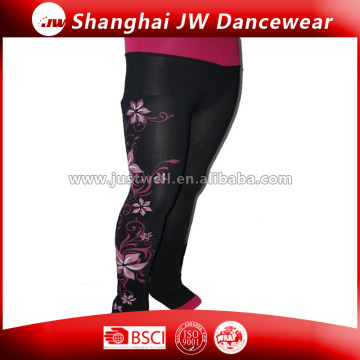 Sports Ice Skating Dance Training Pants With Pattern