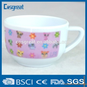 100% Plastic Melamine Coffee Cups