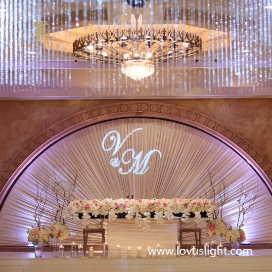 White custom interior creative wedding chandelier Atmosphere creative custom wedding chandelier