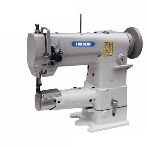 Machine de couture en cuir lourde du bras de cylindre Feed Duty Duty