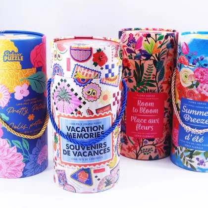 Hand Held Rope Design Packaging Tube Daily Necessities