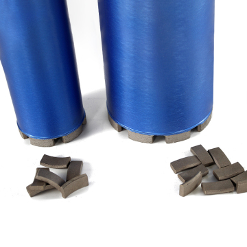 RJ Core Drill: Straight Segment Dry Diamond Core Drill Bit for Brick, Wall, Asphalt, and Reinforced Concrete