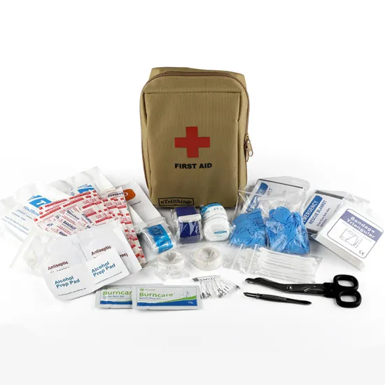 Survival first aid kit camping hiking outdoor