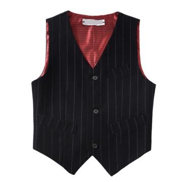 Boys' Stripe Basic Polyester Vests
