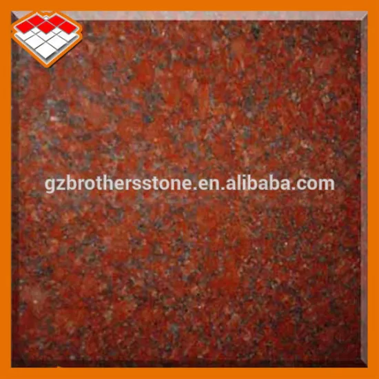 Natural quarry factory cheap stone bundela india red granite