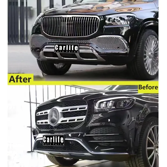 Mercedes-Benz GLS X167 Bumpers and Grilles Parts for 2020-2023 Models including GLS600 Maybach
