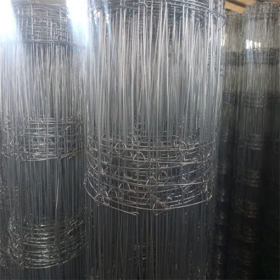 Galvanized Fixed Knot Wire Mesh Farm Fence for Deer Cattle Horse Game Wire Farm Fence bird wire mesh
