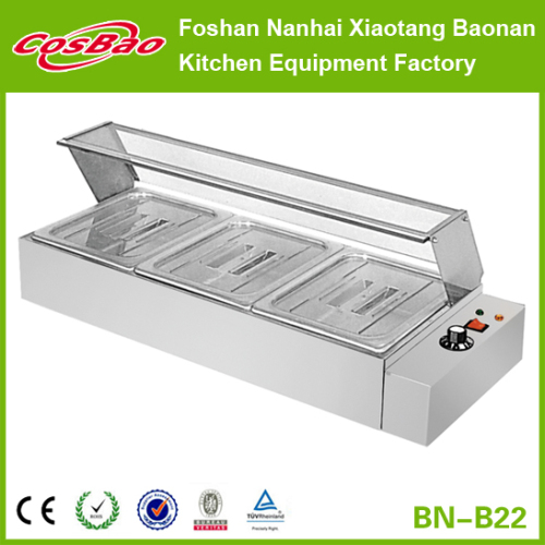 Stainless Steel Hotel Equipment Bain Marie/Food Warmer For Hot Food BN-B22