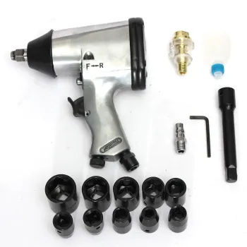 RD-2006 1/2 Pneumatic Wrench with 1 Year Warranty for Auto Repair (7000RPM)
