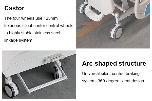 1 crank manual hospital beds