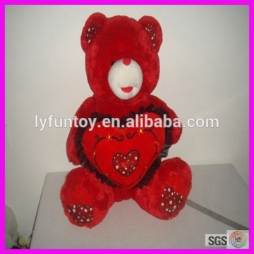 valentine plush toy plush bear valentine stuffed toy bear