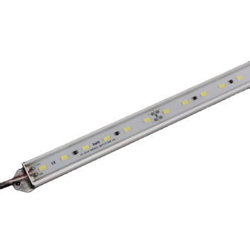 IP68 Waterproof LED Outdoor Light Bars, SMD5630, 24V, 60 LEDs/m, Aluminum Profile, Cable Connector, 20W White