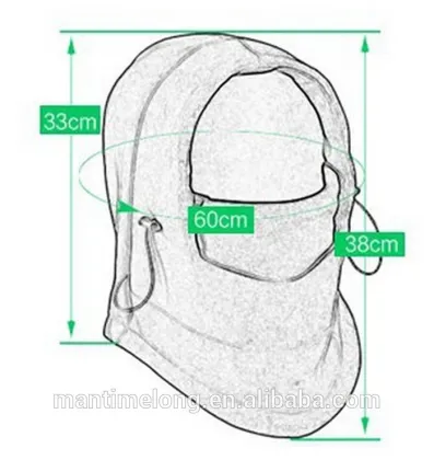 warm windproof polar fleece winter ski mask face mask bicycle cycling mask