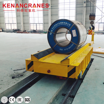Portable Heavy Duty Battery-Powered Coil Transfer Cart - 120t to 300t Capacity