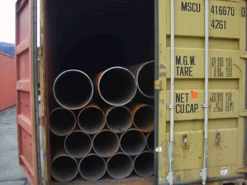Api 5l Welded Steel Tube, Erw Carbon Steel Pipe, Piling Pipes