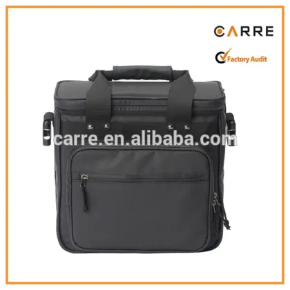Custom Durable DJ record bag with shoulder strap