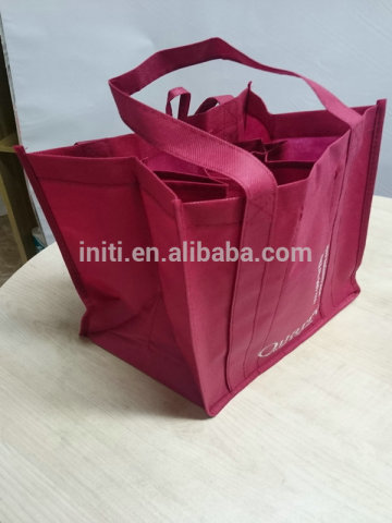 Top Wholesale Alibaba Wine Bag Six Cooler Six Bottle Bag For Wine Packing