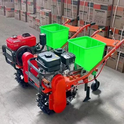 Household Micro-Tiller: Mini Chain Track Cultivator