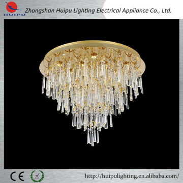 Hot sell crystal golden ceiling lamp hanging lamp