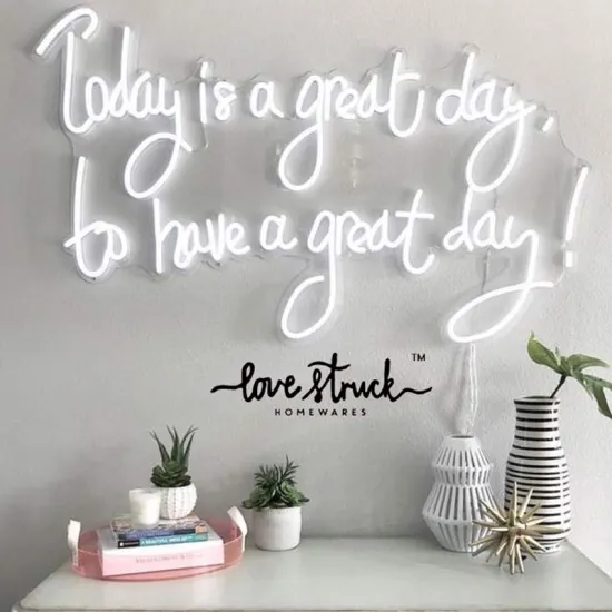 HOUSE DECORATION BOARD LED NEON LETTERS