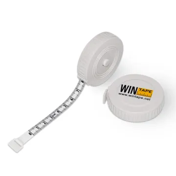 White Tyre Shape Retractable Tape Measure