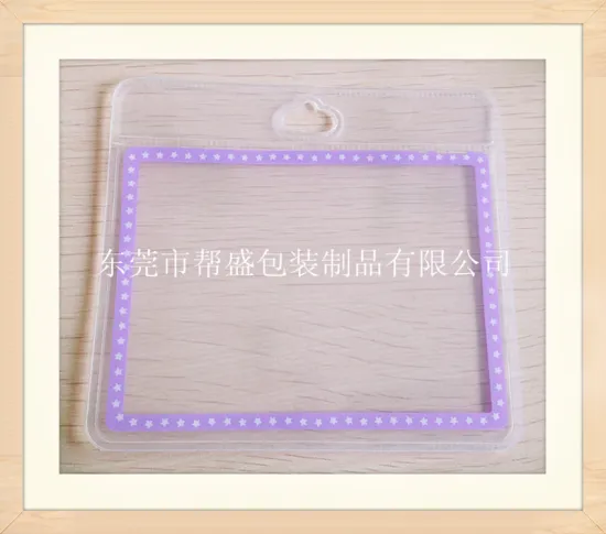 Clear EVA Hang Tag of Clothing. Instruction Book Cover (YJ-C051)