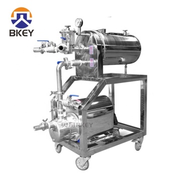 Small Diatomite Filter Machine for Stainless Steel Coarse Filtration of Alcohol and Beer