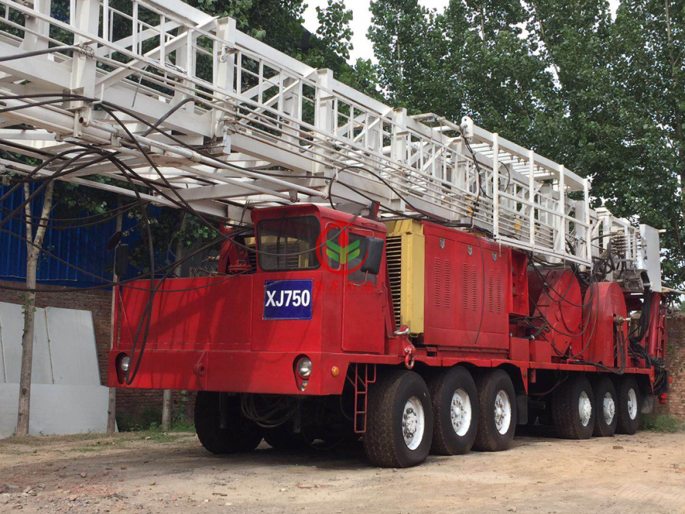 Xj750 Workover Rig Truck Mounted Service Equipment