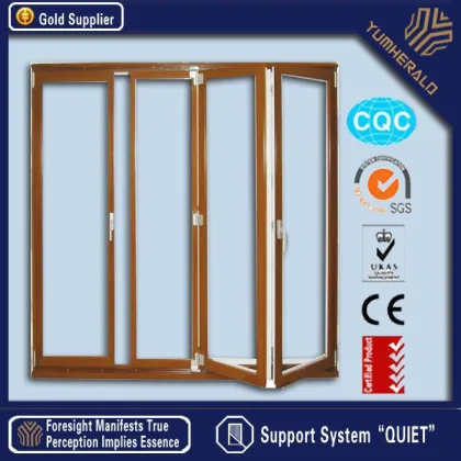 decorative office sliding modern wooden veranda bifold doors