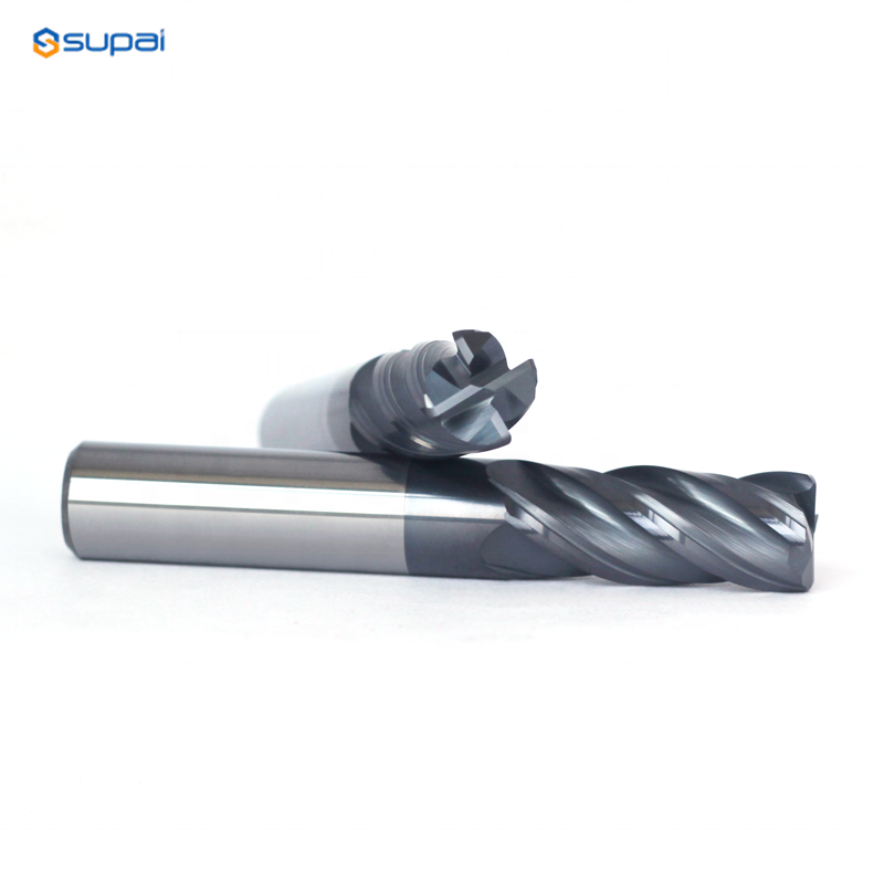 HRC55 Corner Radius End Mill Cutters 