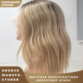 Блондинка Ombre Волнистый кружевной передний женский парик