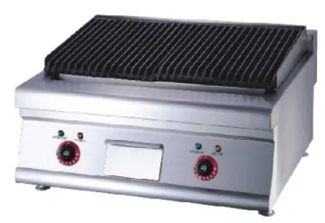 Electric lava rock chargrill